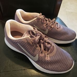 Womens purple Nike shoes